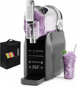 Slushie Machine, No Ice Needed, 88 oz Slushie Machine for Home with Dust Cover